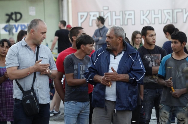 Роми и българи протестират срещу кражбите